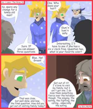 Remove R Comic (aka rm -r comic), by Gary Marks:2011 Holiday tale, part 8 of 12