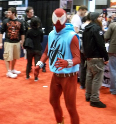 spiderman costume at C2E2