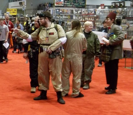 ghostbuster costumes at C2E2